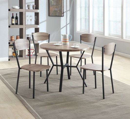 BLAKE 5-PK ROUND DINING SET