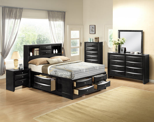 BLACK EMILY DRESSER MIRROR