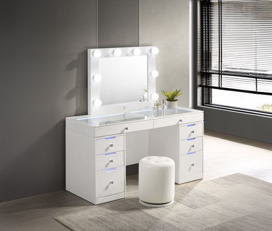 LUXO VANITY BASE TOP WHITE