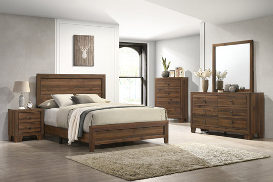 MILLIE DRESSER -BROWN CHERRY