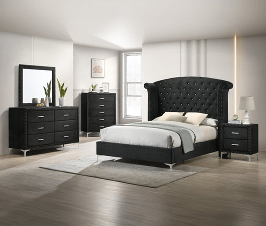 LUCINDA CHEST - BLACK