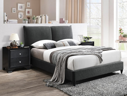 JENN CHARCOAL BED FRAME