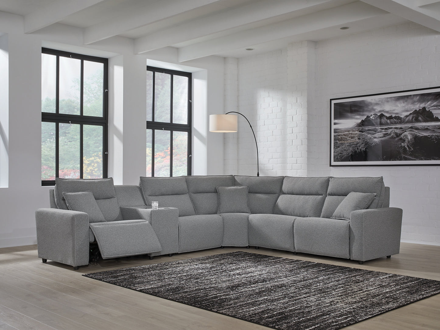 ModMax II 6-Piece Reclining Sectional with Console