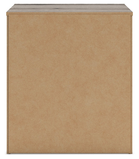 Graystorm King Panel Bed with Mirrored Dresser and Nightstand