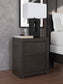 Fraluna Queen Panel Bed with Mirrored Dresser, Chest and Nightstand