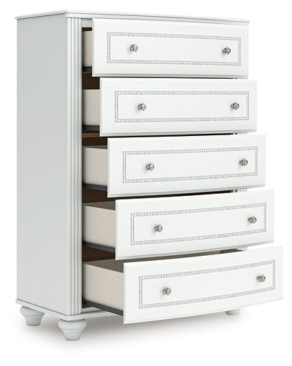 Kozlani Five Drawer Chest