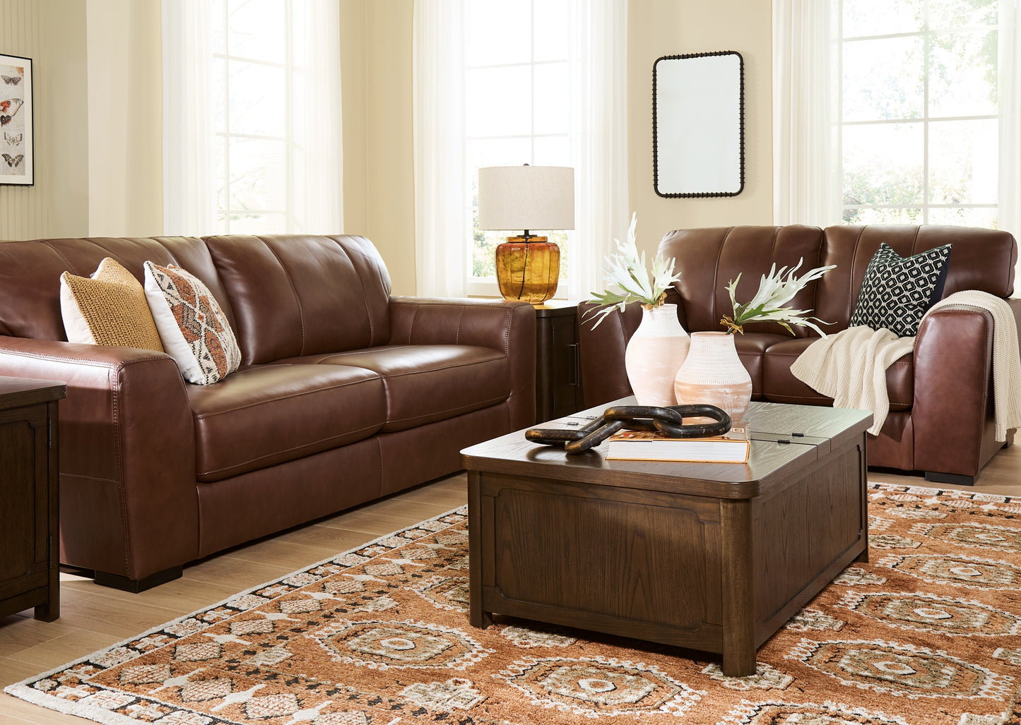 Brogliano Sofa and Loveseat
