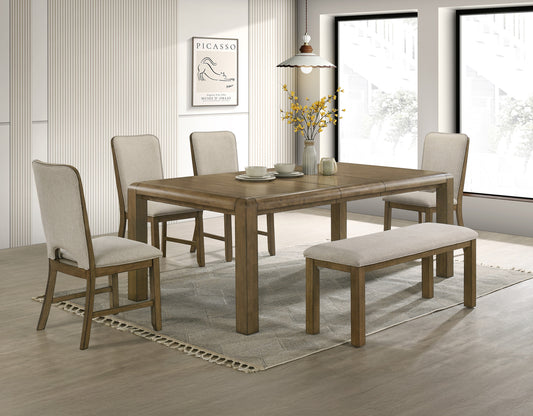 COCKRELL DINING TABLE (W/18"LEAF)