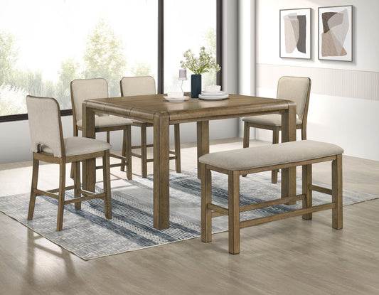 COCKRELL COUNTER HEIGHT TABLE W/18"LEAF
