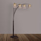 RAIN DROP ARC LAMP BLACK