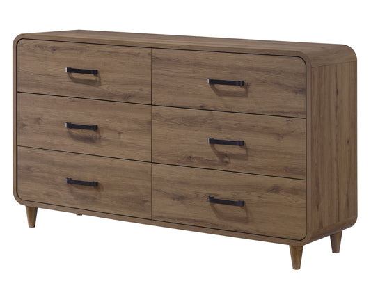 NYOMI DRESSER - LIGHT BROWN