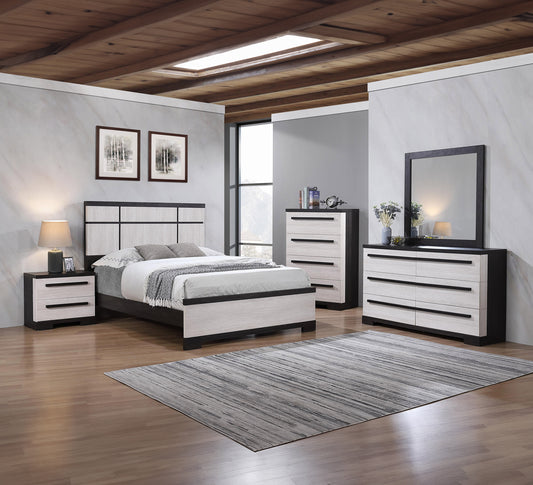 REMINGTON DRESSER CHALK/EBONY