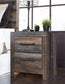 Drystan Twin Panel Bed, Dresser, Mirror, Chest and Nightstand