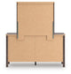 Pamytta Full Panel Bed, Dresser, Mirror, Chest and Nightstand