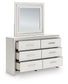 Zuraleus King Upholstered Bed, Dresser and Mirror