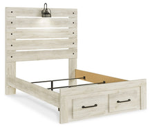 Load image into Gallery viewer, Cambeck  Panel Bed With 2 Storage Drawers
