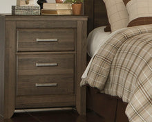 Load image into Gallery viewer, Juararo King/California King Panel Headboard with Mirrored Dresser, Chest and Nightstand
