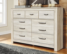 Load image into Gallery viewer, Bellaby Queen Crossbuck Panel Bed with Dresser
