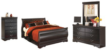 Load image into Gallery viewer, Huey Vineyard Queen Sleigh Bed with Mirrored Dresser and Chest
