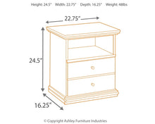 Load image into Gallery viewer, Maribel Queen Panel Bed with Mirrored Dresser and 2 Nightstands
