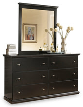 Load image into Gallery viewer, Maribel Twin Panel Bed with Mirrored Dresser and 2 Nightstands
