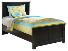 Load image into Gallery viewer, Maribel Twin Panel Bed with Mirrored Dresser, Chest and 2 Nightstands
