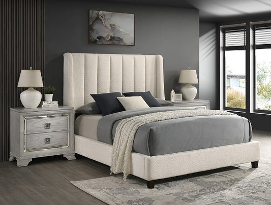 AGNES BED WHITE