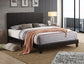 YATES BLACK PLATFORM BED