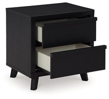 Load image into Gallery viewer, Danziar Two Drawer Night Stand
