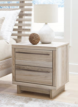 Load image into Gallery viewer, Hasbrick Two Drawer Night Stand
