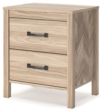 Load image into Gallery viewer, Battelle Two Drawer Night Stand
